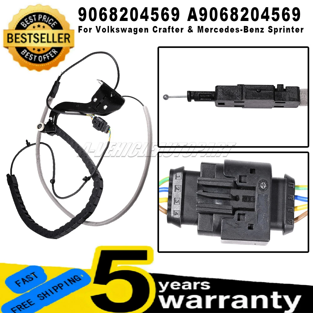 

9068204569 New Sliding Door Roller Track Guide Cable chain kit For VW Crafter Mercedes-Benz Sprinter Car Accessories A9068204569
