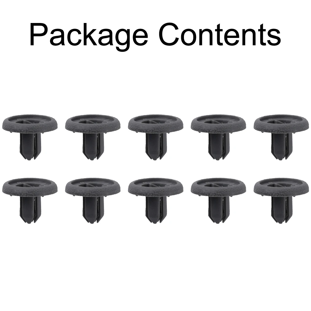 Exterior Shelf Clips Truck Car 10pcs 799161KA3A Car Parts Grey Rear Parcel Replacement Shelf Clips High Quality