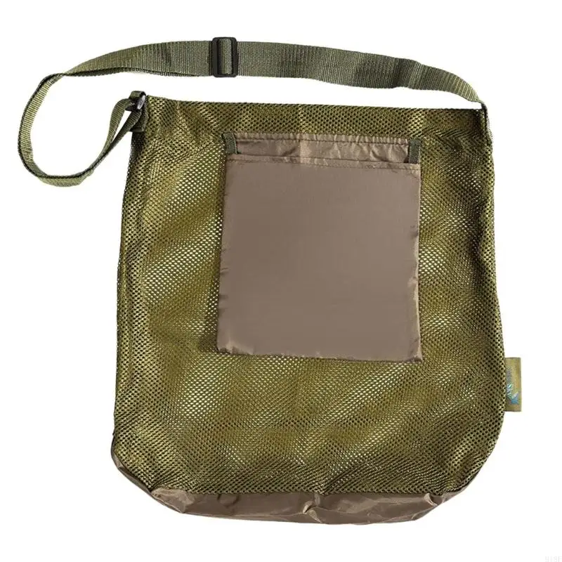 

918F Portable Foraging Bag Foraging Mushroom Bags Collapsible Mesh Bag