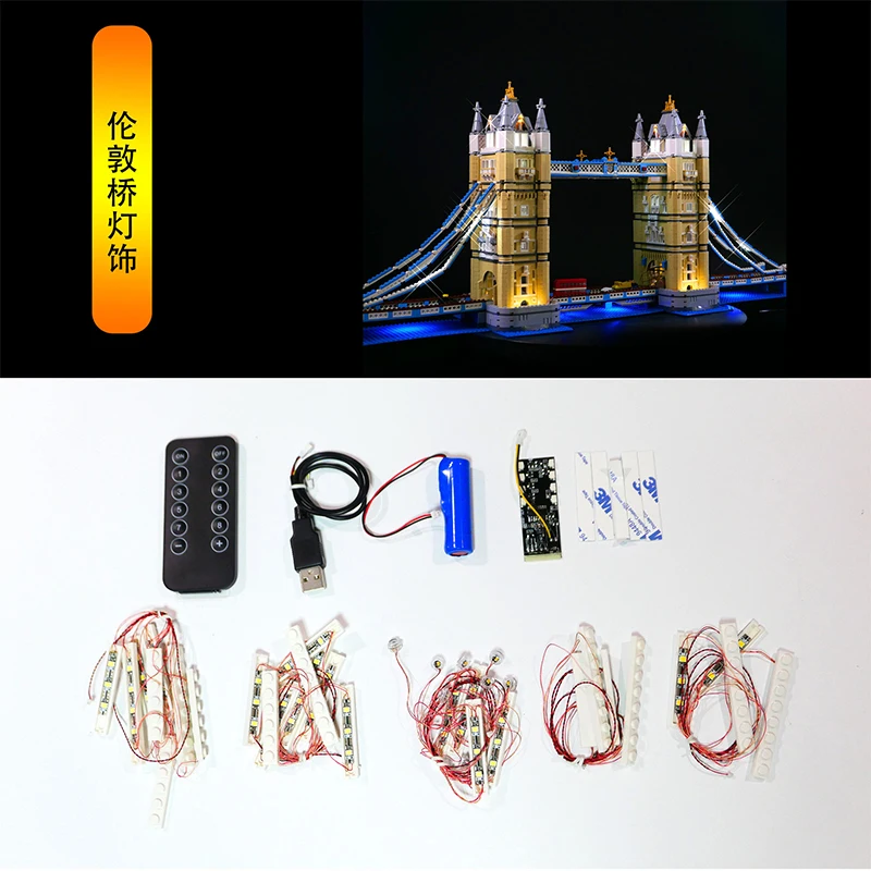 Custom-fit Premium DIY Led Light Kit For Lego 10214 (Only Led Light,Without Blocks Model) Highlight Your Favorite Builds
