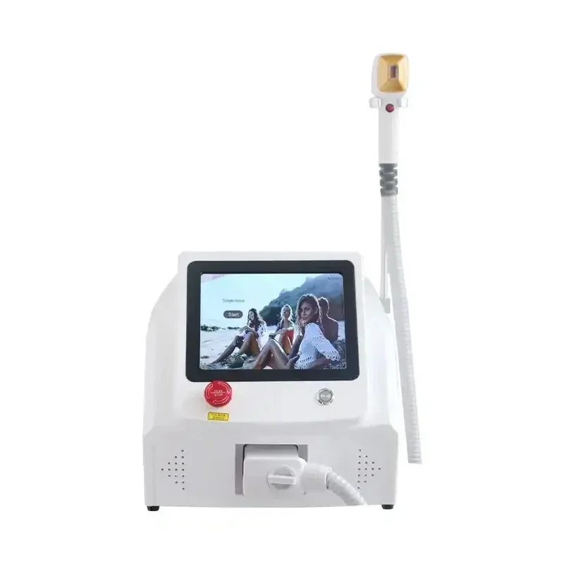 3500W Ice Platinum 808nm Diode Laser Hair Removal Machine Epilator 755 808 1064 Painless 3 Waves