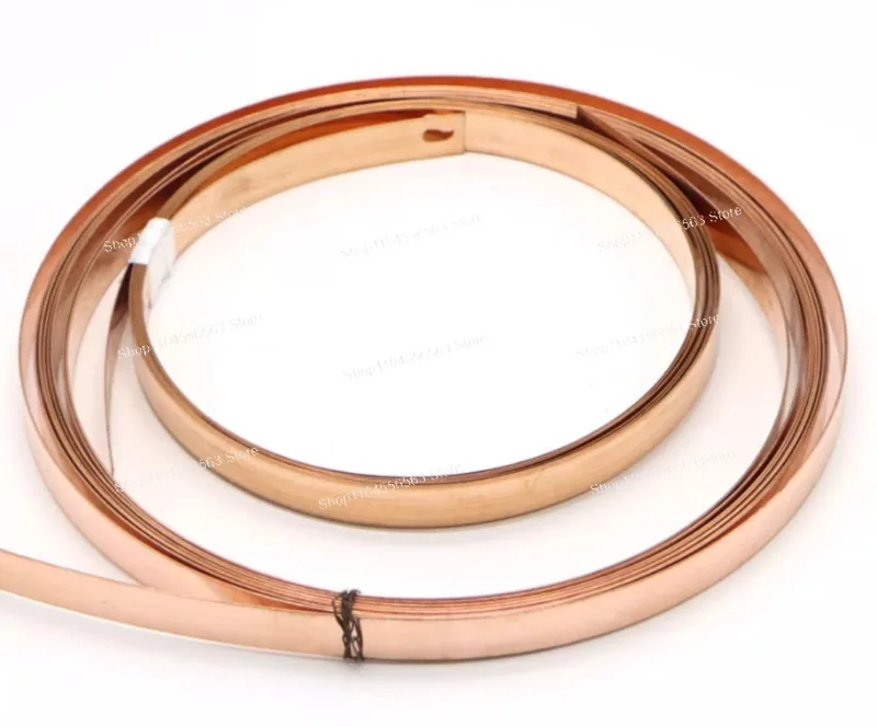 

1kg 99.9% T2 Copper Strip Strap For Energy Storage Spot Welder 18650 21700 Lithium Battery Connection Copper Strip Welding
