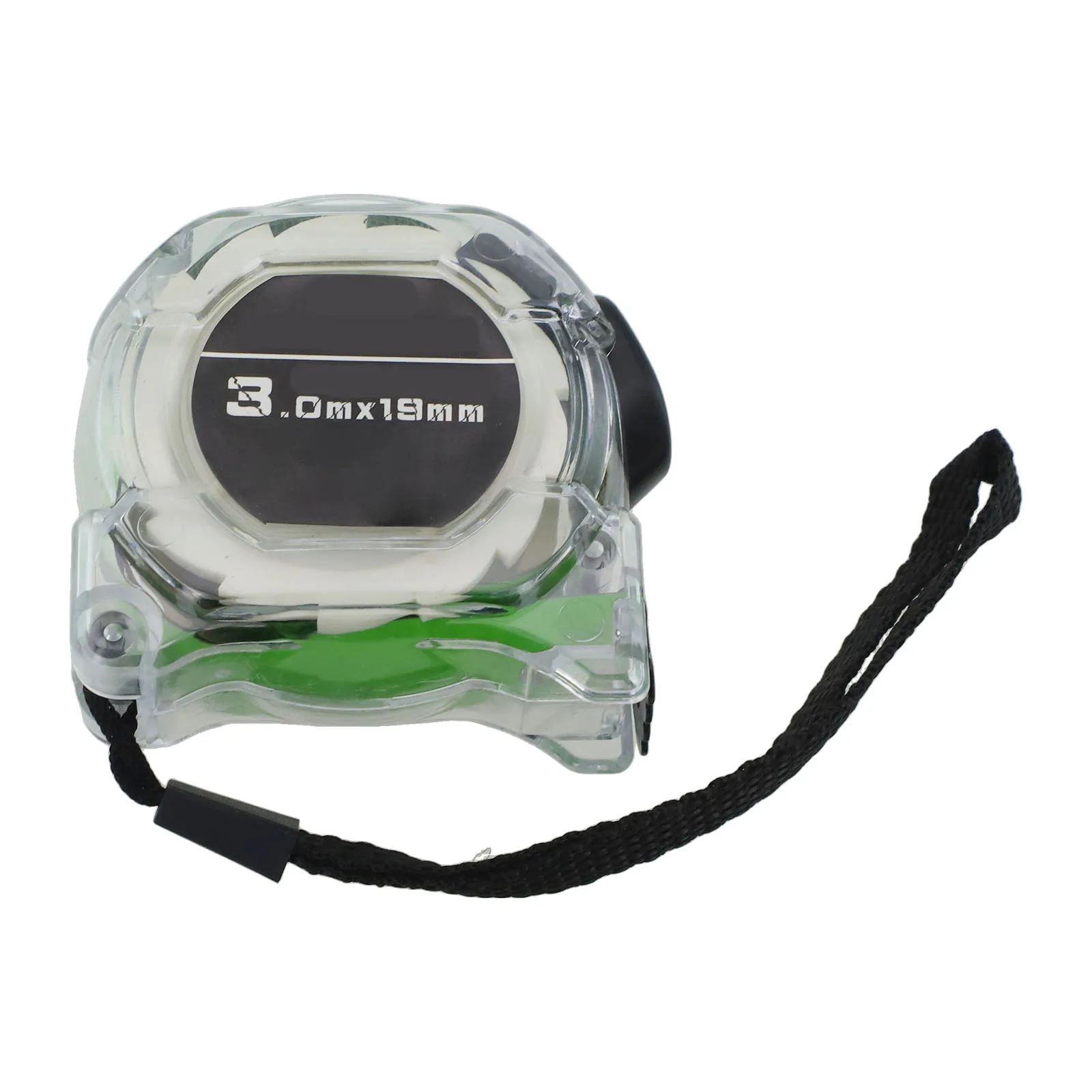 Heavy Duty Stainless Steel Tape Measure with Enhanced Visibility Features to Assist in Low Light Measuring Tasks