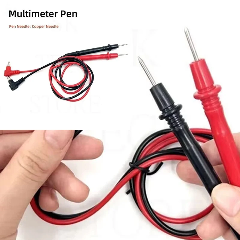 

1000V 10A Multimeter Test The Lead Probe Lead Of Ordinary Voltmeter 830 The Total Length Of The Digital Multimeter Pen Is 70cm.