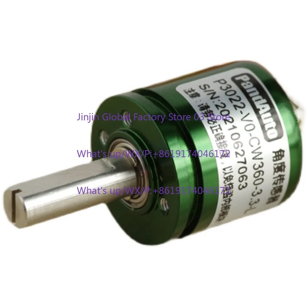 Electronic competition c angle sensor P3022-V1-CW360-L 0-360 degree measurement without dead angle 3.3V