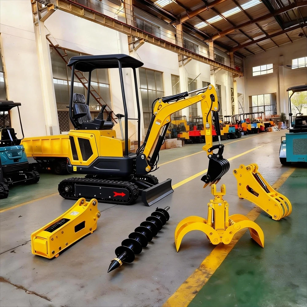 

Mini Excavator Agricultural Europe 1.0Ton 1.5Ton 2.5Ton Construction Mini Excavators EPA Euro 5 Kubota Sale