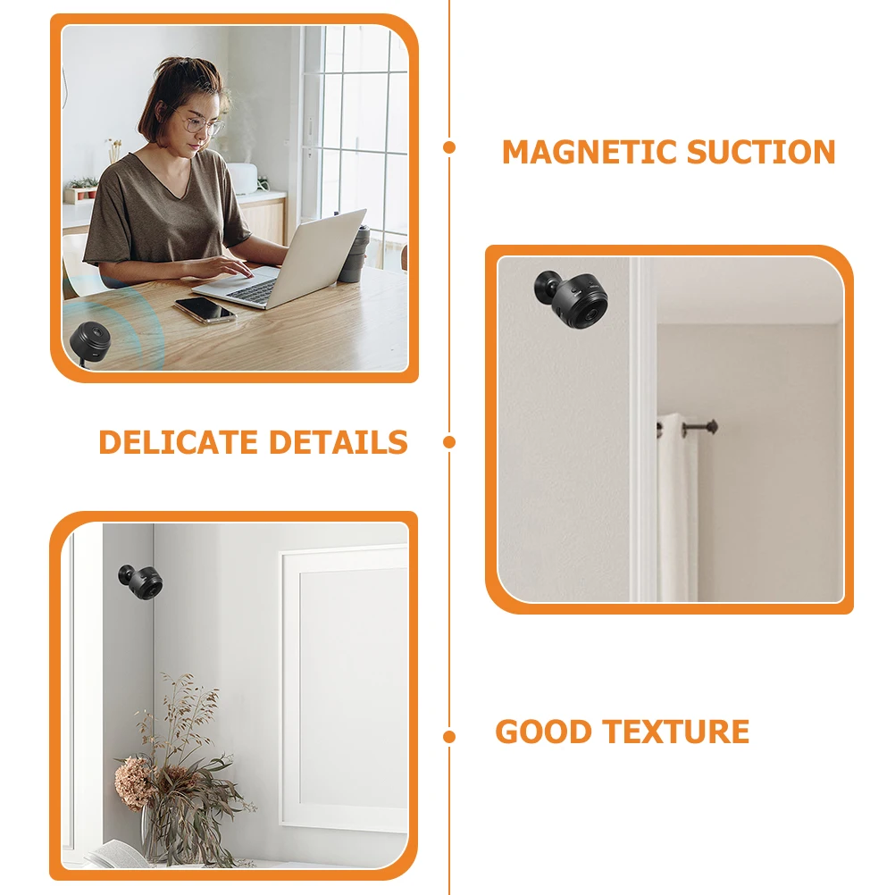 

2 Pcs Smart Video Remote Security Home Plastic Monitoring High Definition