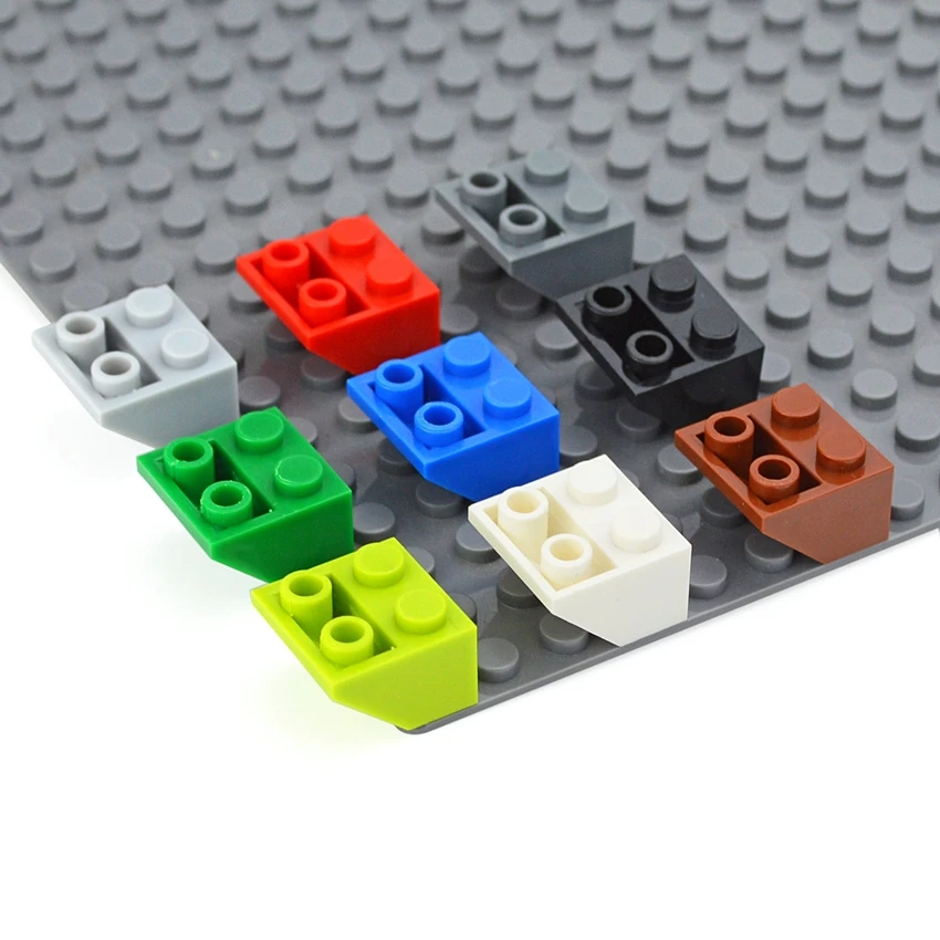 MOC تجمع الجسيمات 3660 المنحدر المقلوب 45 2x2 لكتل البناء أجزاء نموذج السائبة لتقوم بها بنفسك أجزاء تعليمية فنية اللعب