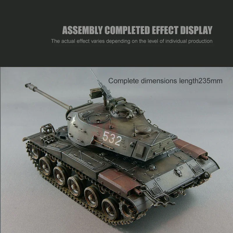 TAMIYA assembled tank model kit 35055 American light tank M41 bulldog 1/35 scale