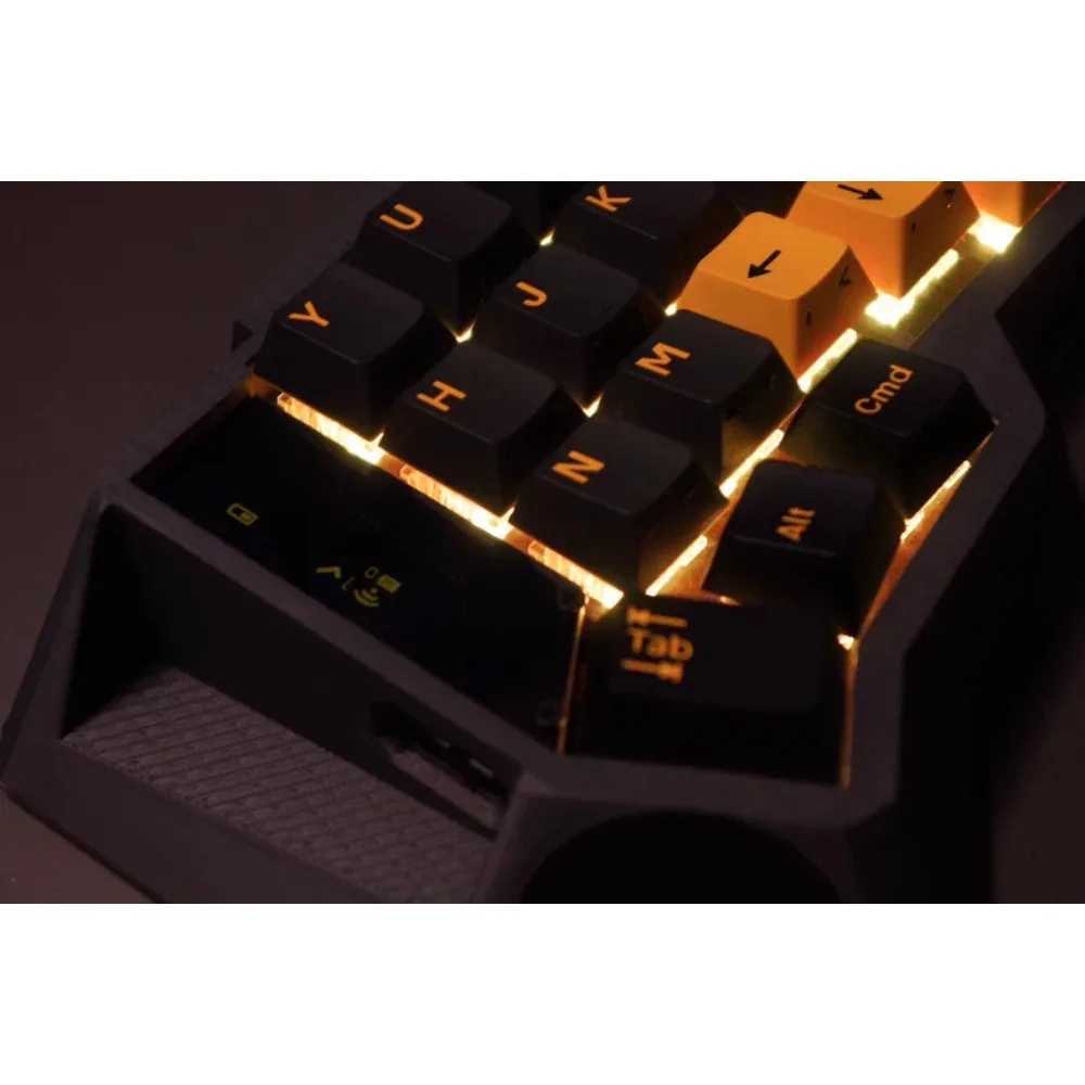 Corne Wireless Touch Split Keyboard Side Touchpad Zmk Firmware Bluetooth Dual-mode OLED Screen RGB Lighting Ergonomics Accessory