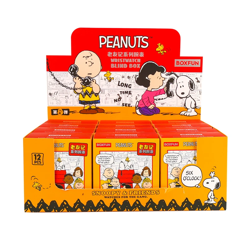 

Подлинные часы с персонажем мультфильма, слепая коробка, коллекция друзей, совместная коллекция, модные периферийные часы, коллекционные детские рождественские подарки