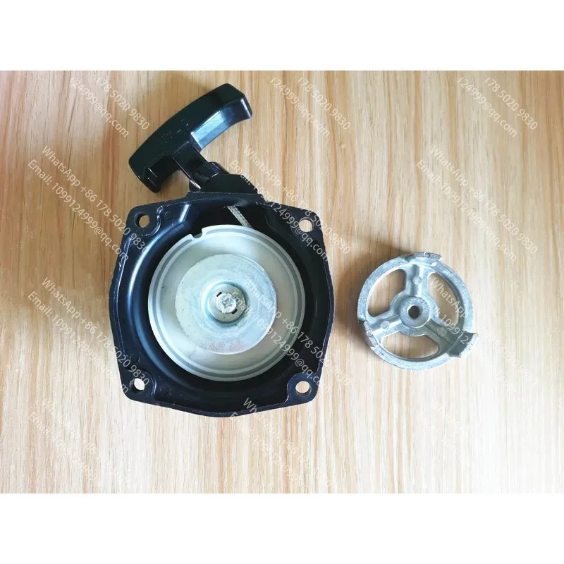 Arrancador de retroceso y garra para desbrozadora TD40 TD43 TD48, piezas de repuesto para desbrozadora con arranque de retroceso y polea de retroceso