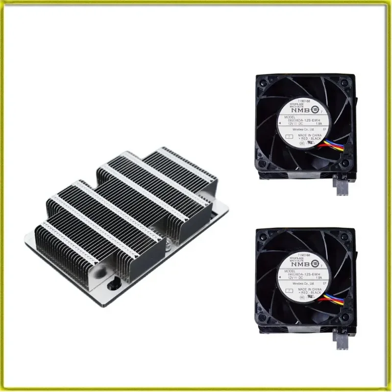 

Для R740 R740XD серверный процессорный кулер 00F8NV 0N5T36 комплект охлаждения кулер охлаждающий вентилятор с кронштейном оригинал