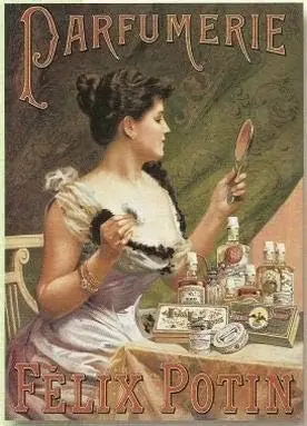 FRENCH METAL SIGN RETRO AD PERFUME CREAM FELIX POTIN SOAP Vintage  Tin Wall Decor Home Decor-aluminum