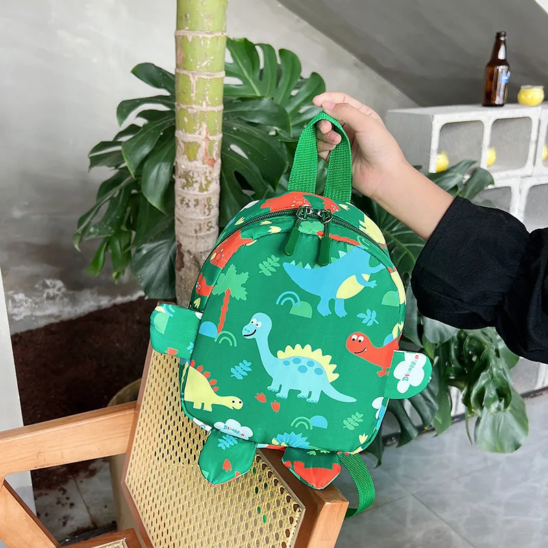 귀여운 만화 공룡 아기 배낭 유치원 Schoolbag 어린이 소년 소녀 학교 가방 조정 가능한 동물 아이 배낭