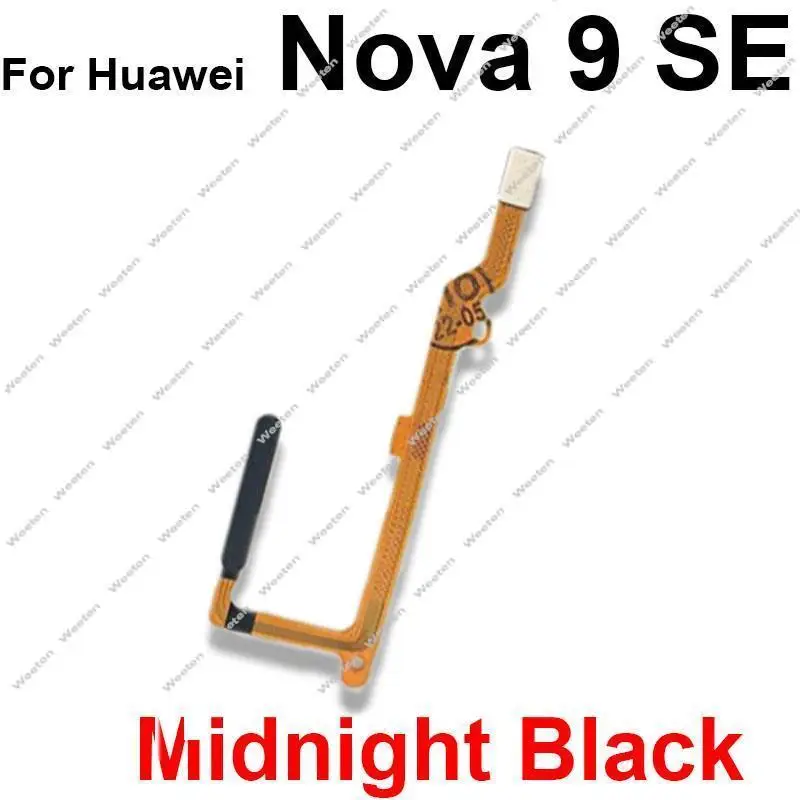 On OFF Power Fingerprint Sensor Flex Cable For Huawei Nova 9 SE 9Se Side FingerPrint Sensor Reader Flex Ribbon Replacement