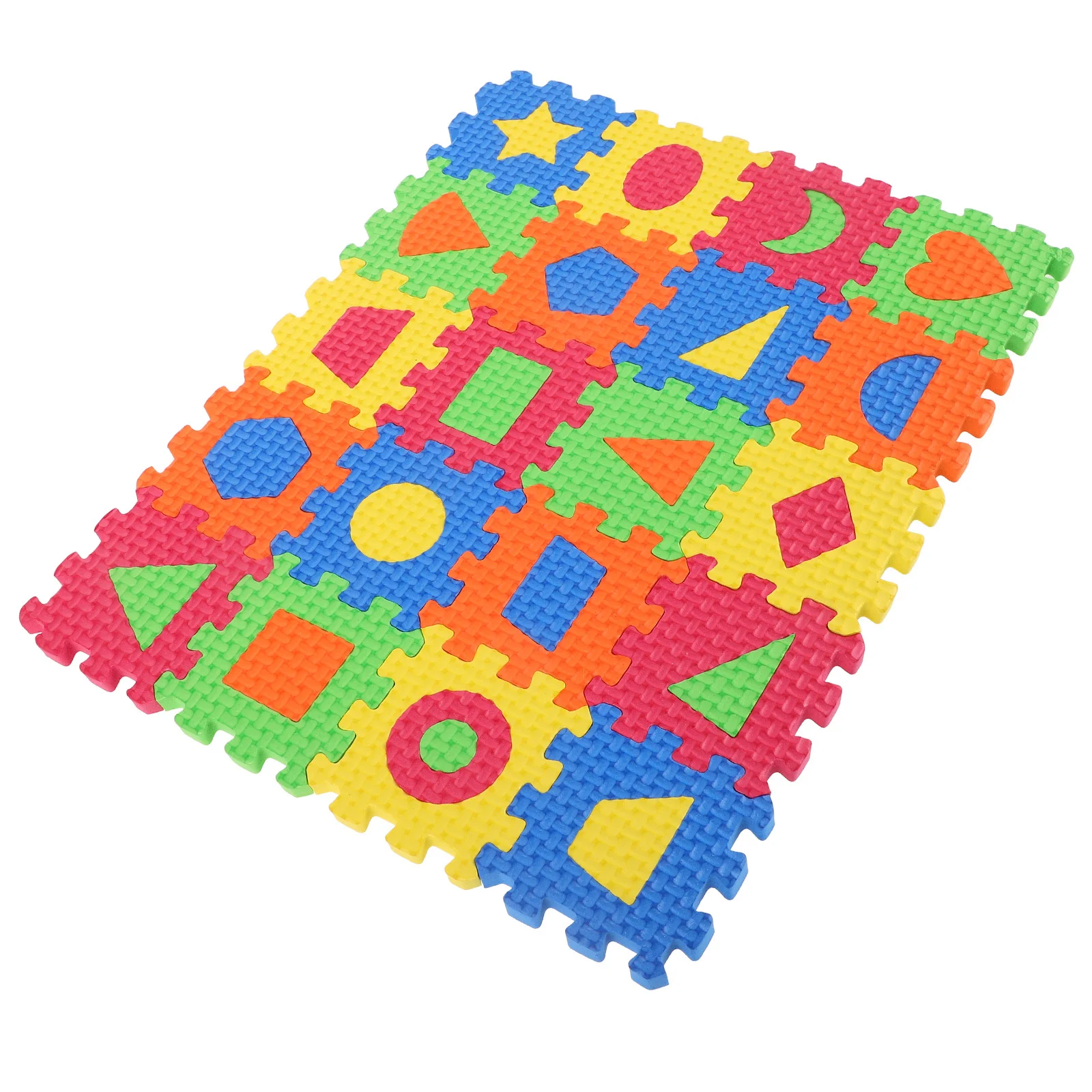 Mini tapis de Puzzle en mousse, 60 pièces, tapis de jeu pour bébé, carreaux de sol doux Eva rampants, tapis de protection coloré pour bébé