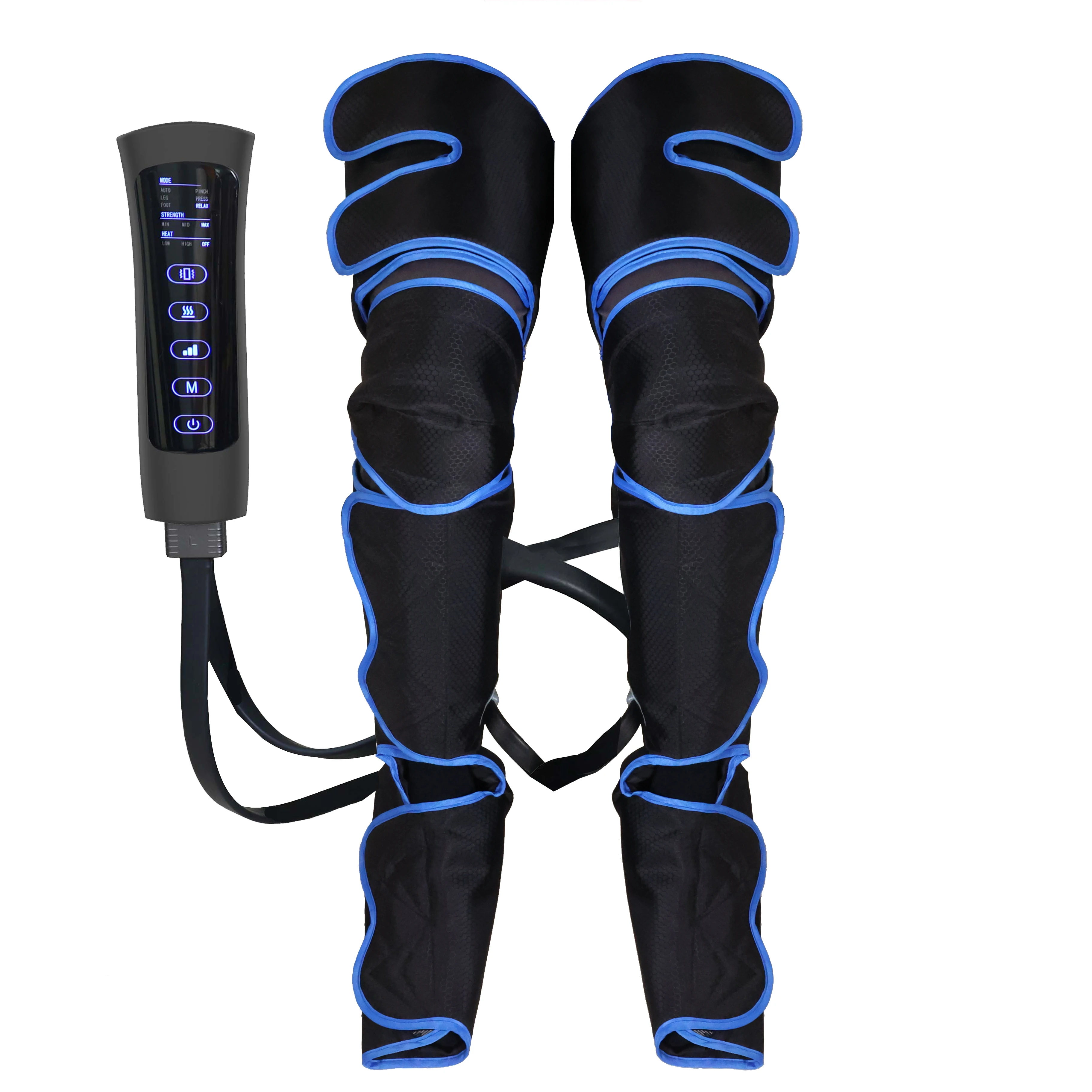 Air Compression Recovery System Foot And Leg Air Massage Boots For Blood Circulation Fast Recovery Air Pressure Full Leg Massage