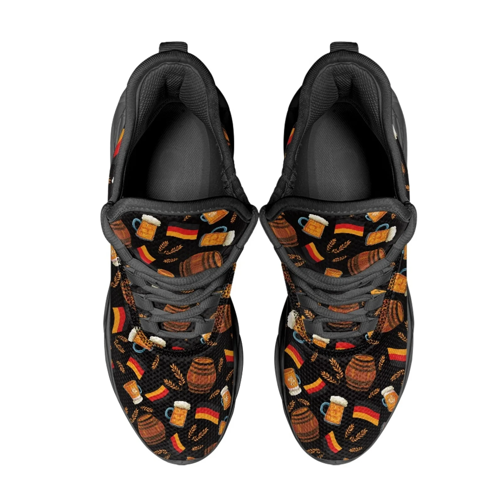 PENSTROLL German Beer Barrel Lace-Up Men’s Blade Sneakers Mens Running Shoes for Boys Lightweight Athletic Shoes