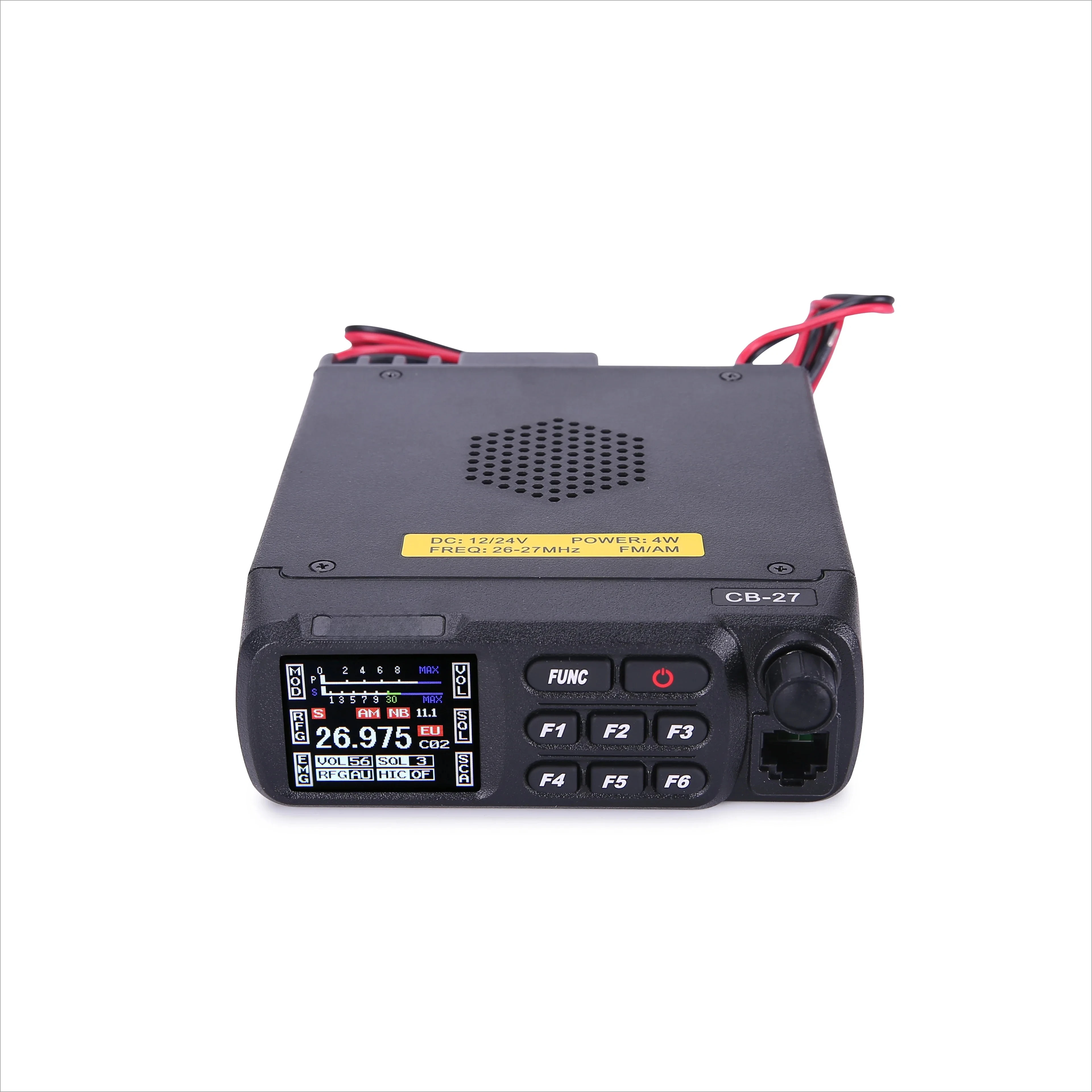 QYT cheapest transceiver AM FM citizen band CB-27 12V 24V mobile cb 27MHz radio