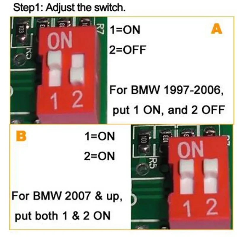 for BMW 1997-2010 E31 E36 E60 E65 E70 Seat Occupancy Sensor Emulators Air Bag Scan Tool Simulator