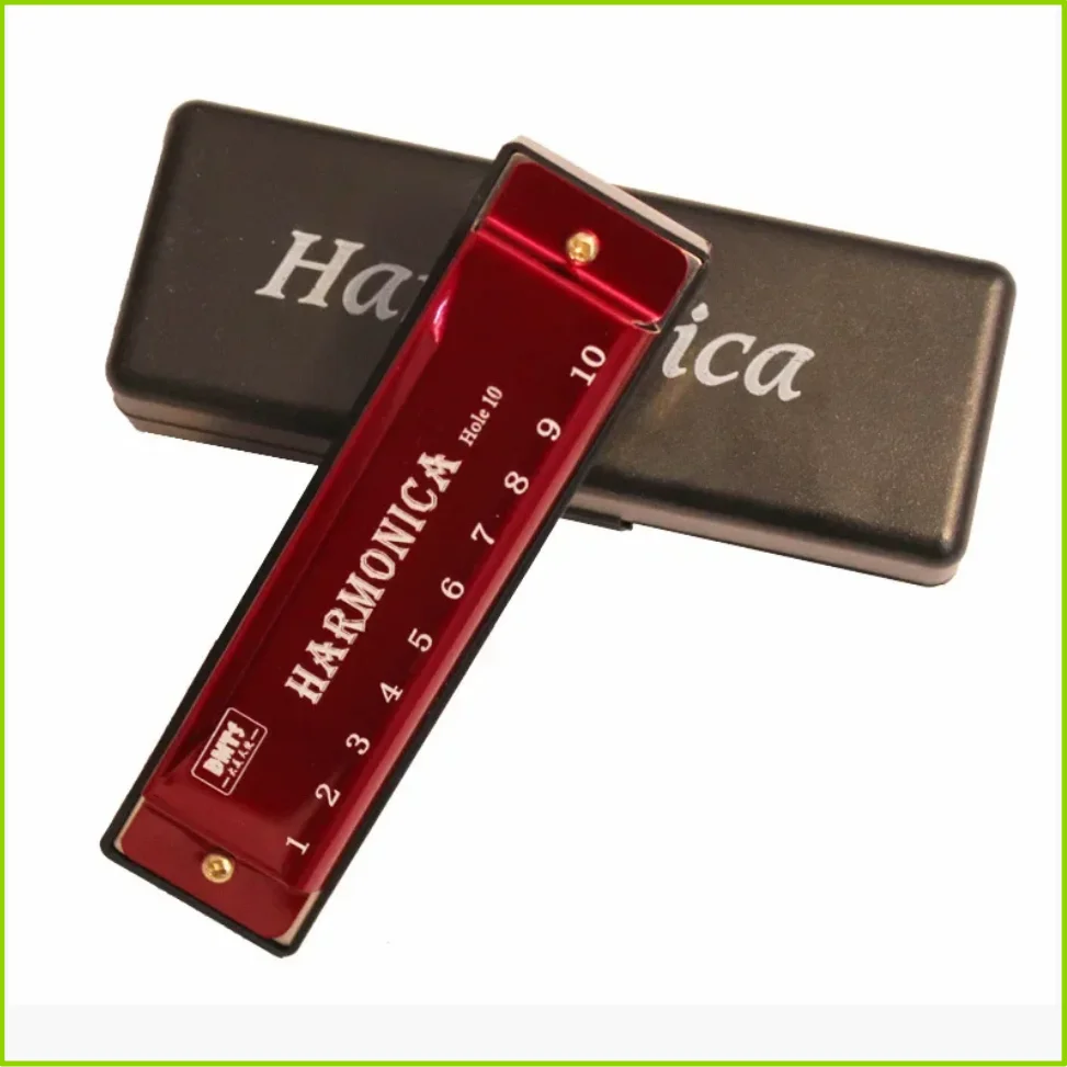 Key of C 10-Hole Diatonic Harmonica with Case product image