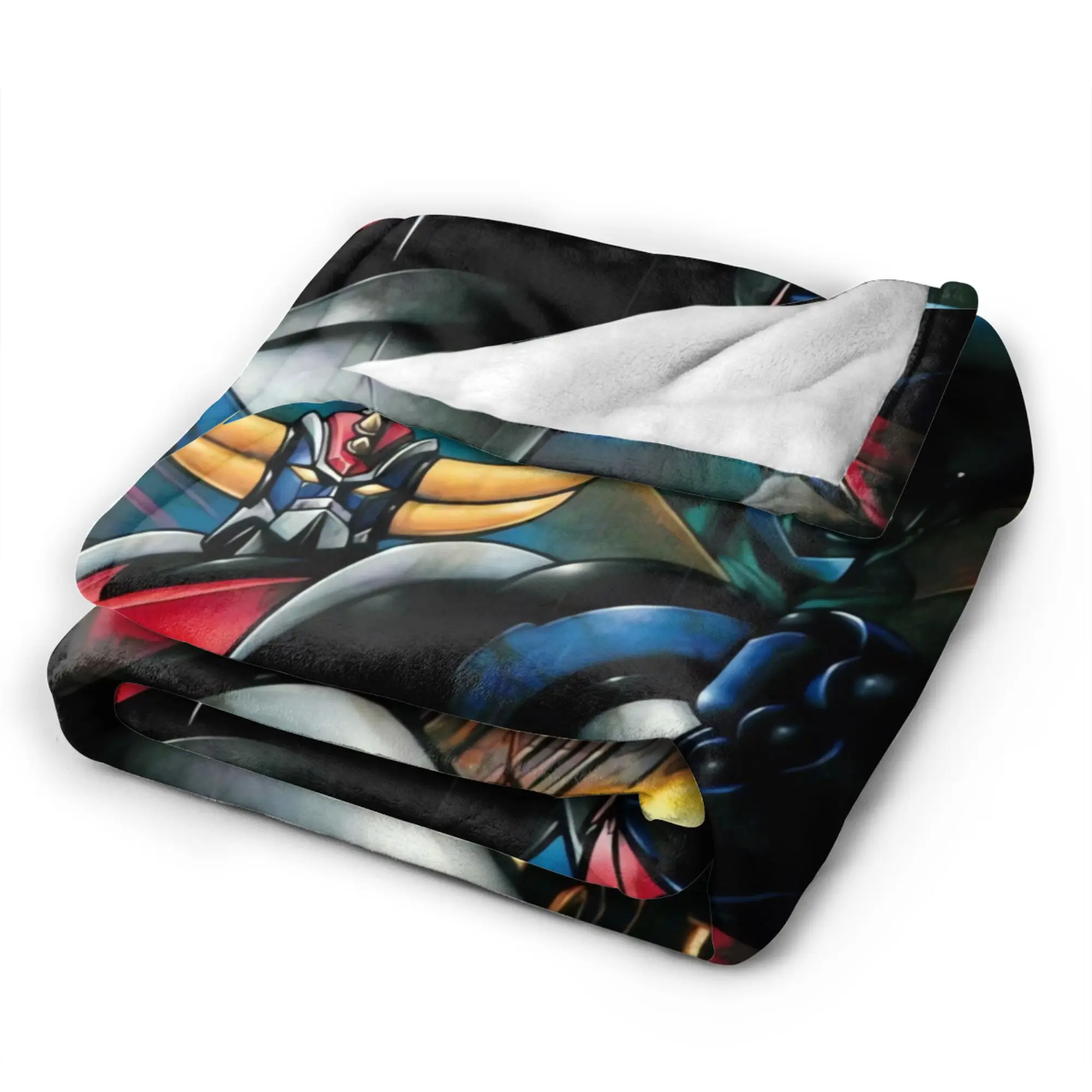 Ufo Robo Grendizer Goldorak Blanket Quality Super Soft  Bedding Throws Winter Child Couch Bed Novelty Bedspread