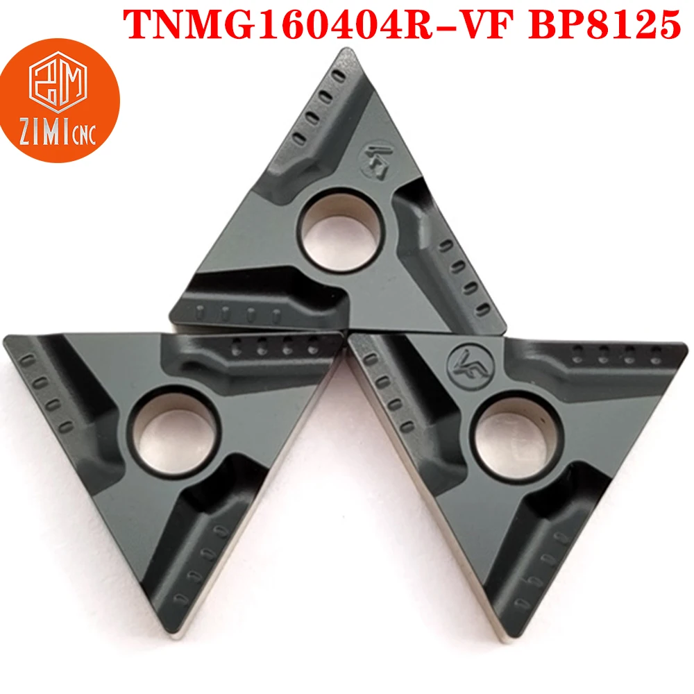 TNMG160404R-VF BP8125 TNMG Turning Insert Tool Carbide Insert Blade For Stainless Steel cutting CNC Cutter Lathe Metal Tool