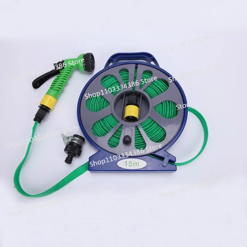 

Turntable Water Pipe, Portable Household Car Wash Gun Set, Garden Pipe Truck, Mini Water Pipe 15M