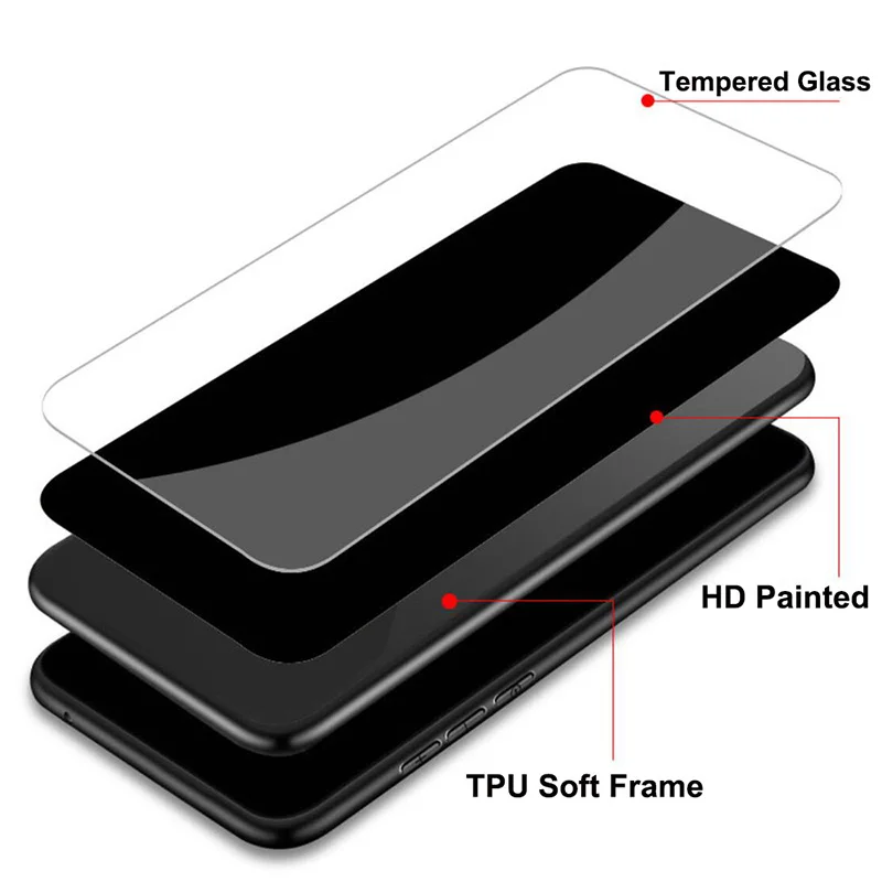 9H Glass Hard Case For Nubia Z50 Cases NX711J Tempered Glass Fundas For Nubia Z50 NubiZ50 Z 50 Phone Cover