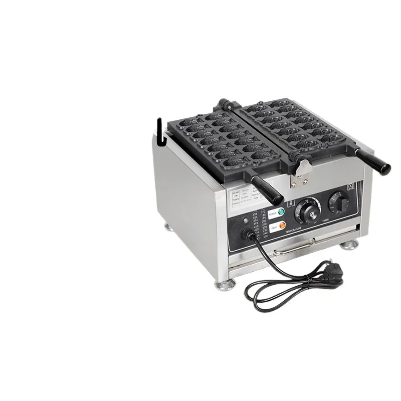 Commercial electric snapper burner 14 holes, mini waffle machine stall outlet 12 snapper burner