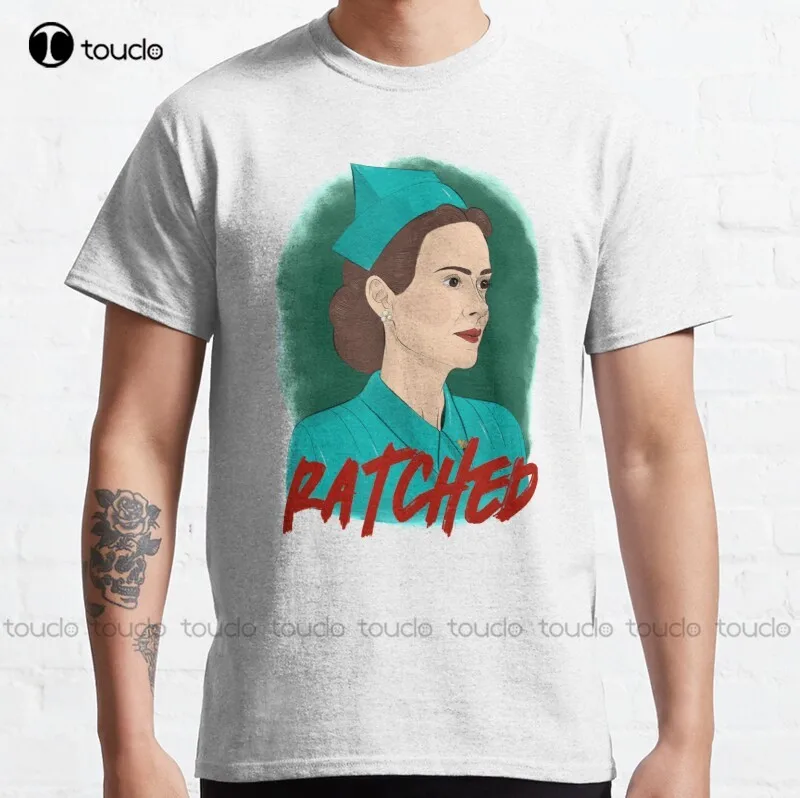 Mildred Ratched Ratched Mildred Mildred Ratched One Flew Over The Cuckoos Nest Classic T-Shirt men Tshirts Loose Fit Cotton Tee