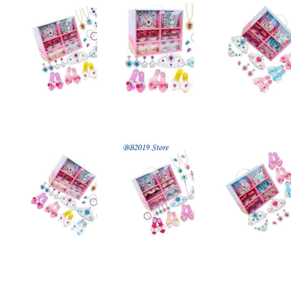 

Q0KB Kid Makeup Toy Set Foster Hands on Learning and Expression in Children