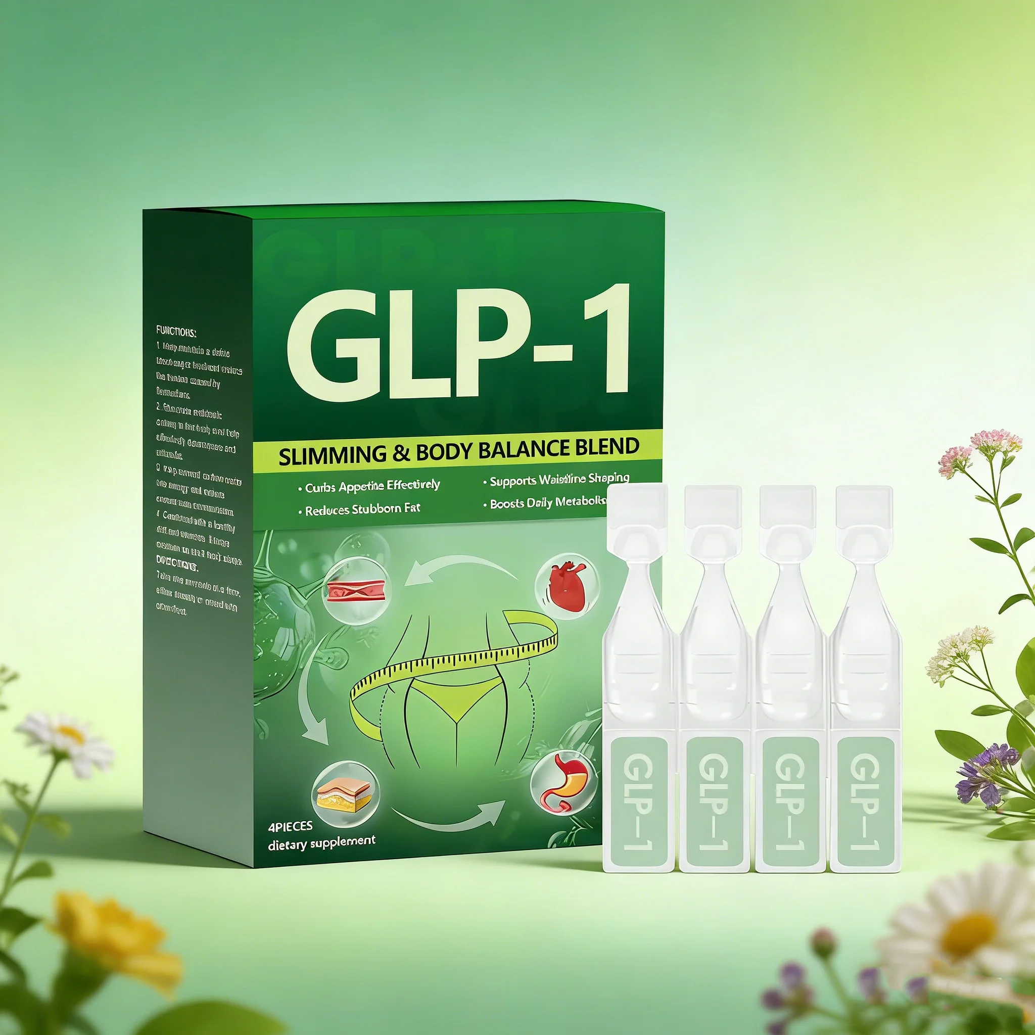 Slimming Drops Promote Intestinal Digestion Burn Fat Reduce Physical Fitness Maintain Blood Sugar Balance Weight Loss Drops