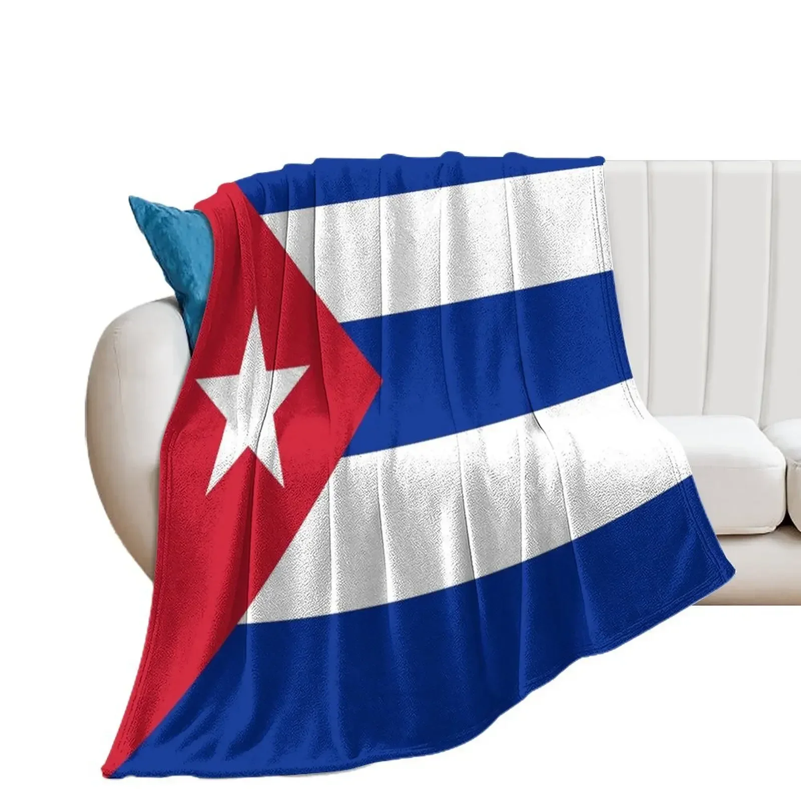 

Cuba flag Throw Blanket Soft Summer Blankets