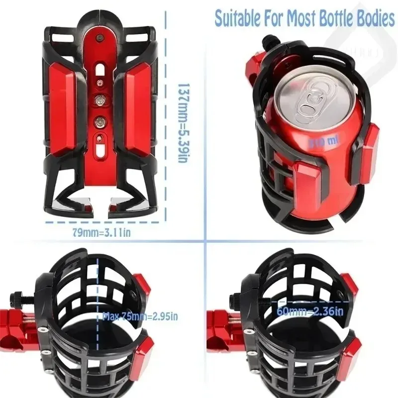 حامل أكواب عالمي للدراجات النارية وحامل غلاية لسيارات BMW G310 F750 F850 R1250 F700 F800GS موديلات جديدة