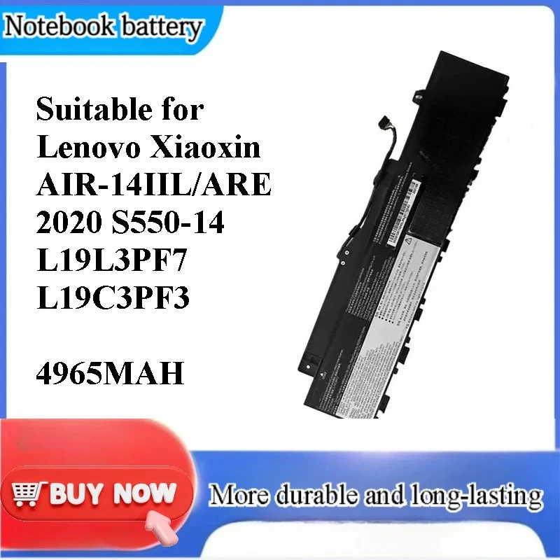 for Lenovo Xiaoxin AIR-14IIL ARE 2020 S550-14 L19L3PF7 L19C3PF3 Battery Replacement