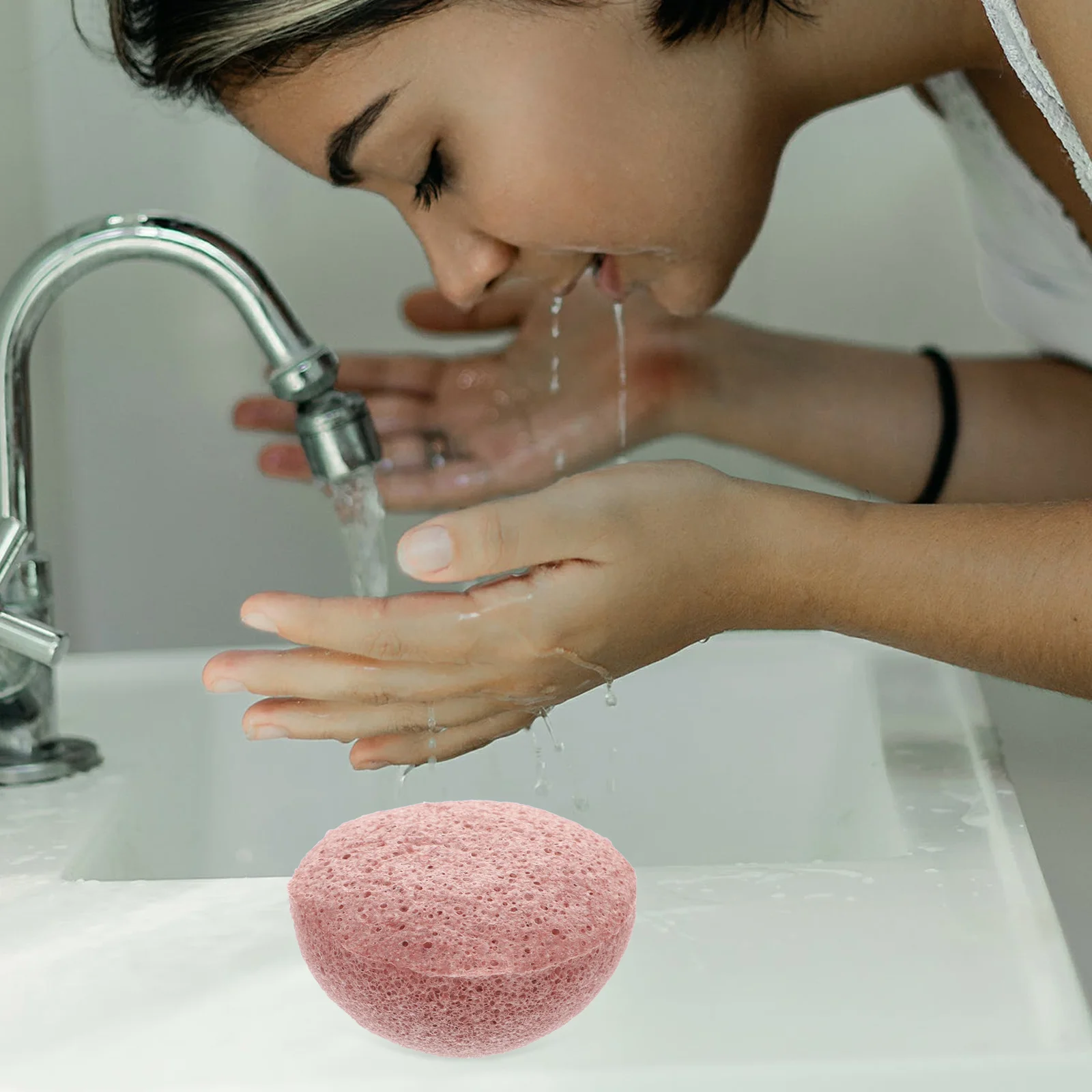 Gezichtsreinigingsspons Exfoliërende gezichtsmake-up Remover Scrubber Gezichtsreinigingstool Pad Gezichtsspons Pad Make-up Remover Tool