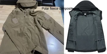 Men's Winter Autumn Softshell Fleece Jackets Windproof Outdoor Fishing Hiking Hunting Thermal Camping Cargo Coats Warm M-5XL 2 Men's Winter Autumn Softshell Fleece Jackets Windproof Outdoor Fishing Hiking Hunting Thermal Camping Cargo Coats Warm M-5XL 2