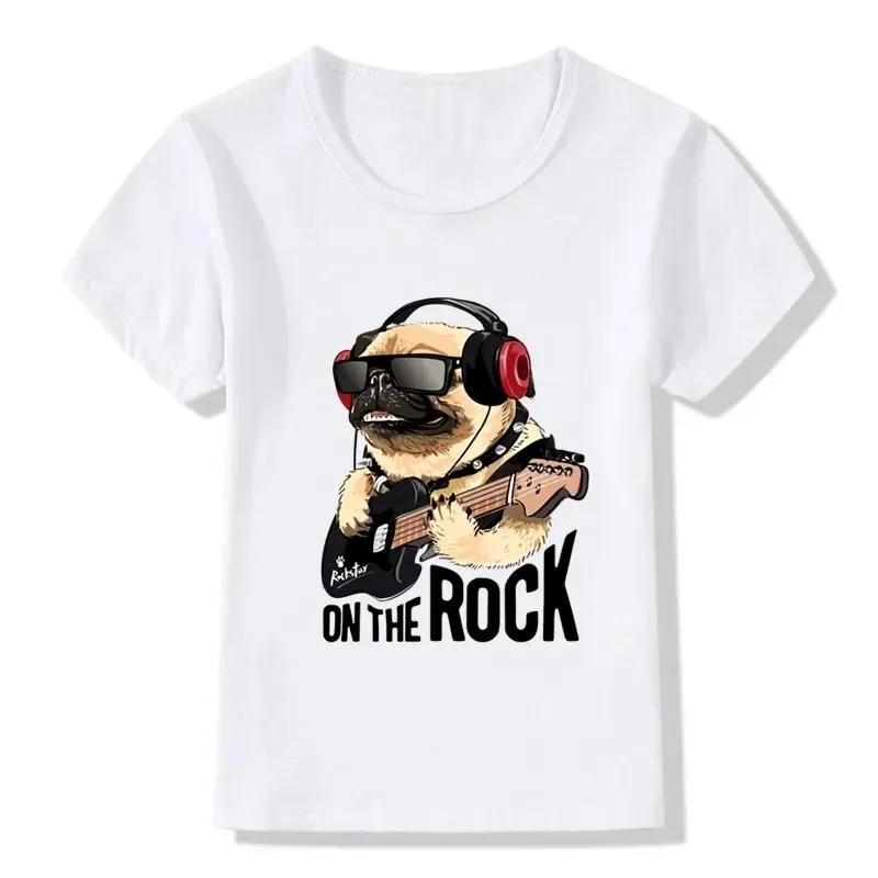 

Детская футболка Pug Life, футболки для мальчиков с рисунком собаки, одежда для девочек, одежда для мальчиков, детская одежда
