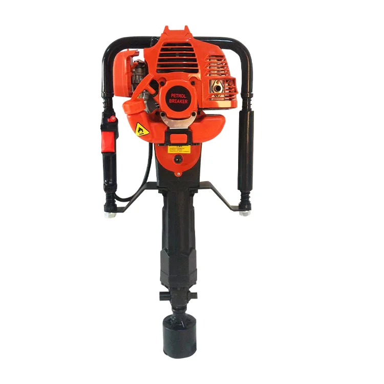 -powered 2 4-stroke Handheld Portable Pile Driver Fence Post Driver Machine for Farm Fence Installation and Construction