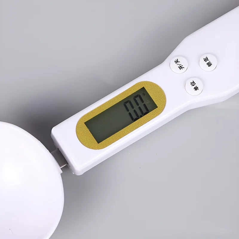 500g 0.1g Electronic Kitchen Scale LCD Digital Measuring Food Flour Digital Spoon Scale Mini Kitchen Tool for Milk Coffee Scale