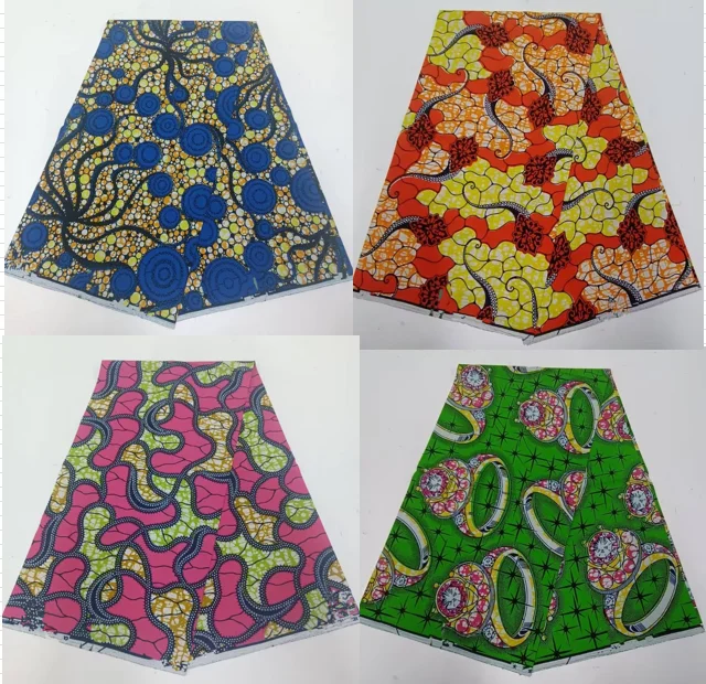 New Arrival Guaranteed Real African Print Wax Original Wax 100% Cotton Veritable Wax African Ankara Fabric