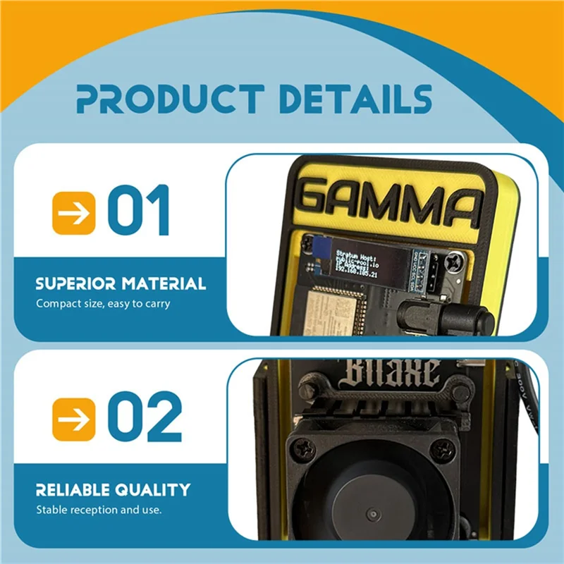 

Новый! Обновление Bitaxe Gamma 601 BTC Solo Miner 1,2TH/S BM1370 Asic 18-22 Вт от Antminer S21 Pro BTC Crypto Miner