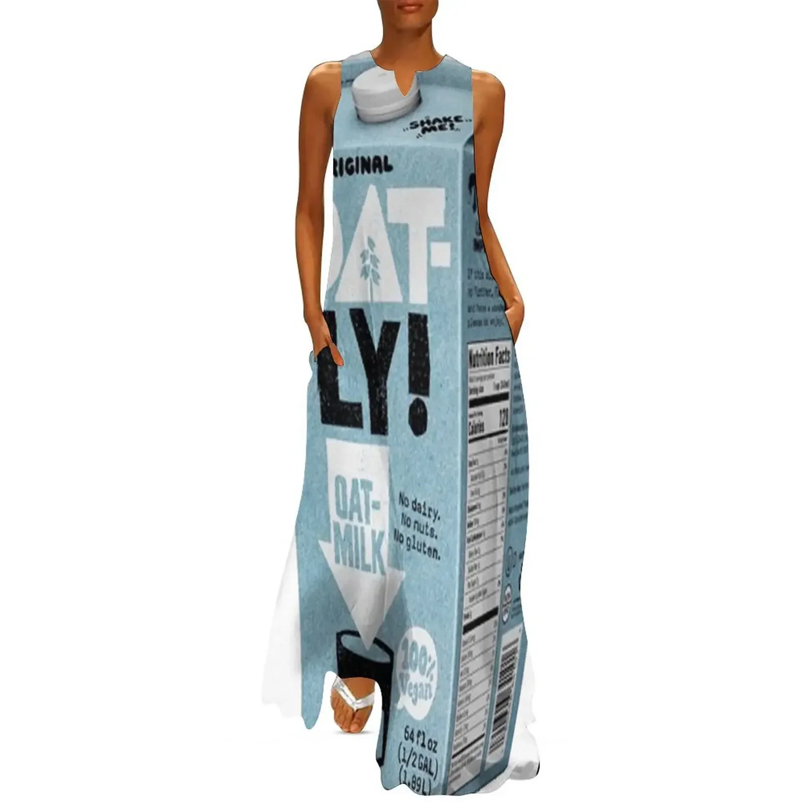 

Vegan Oat Milk Long Dress dress long dress women summer women's fashion dresses ladies dresses for women 2025