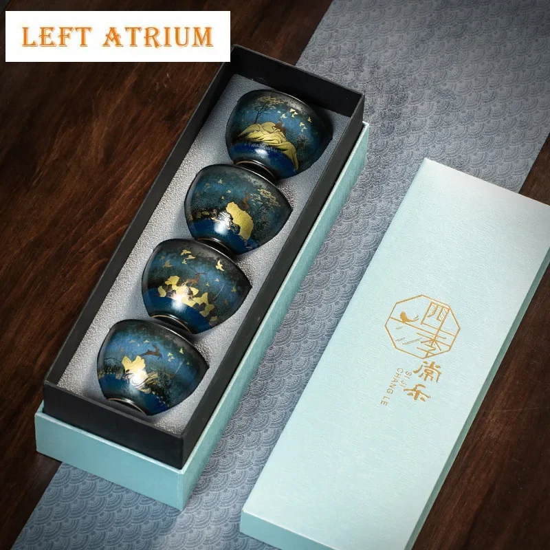 

Фарфоровый набор чайных чашек кунг-фу, персональная чашка, главная чашка, современный бытовой высококачественный подарок на руку, чайная чаша «Все пути, чтобы иметь тебя»