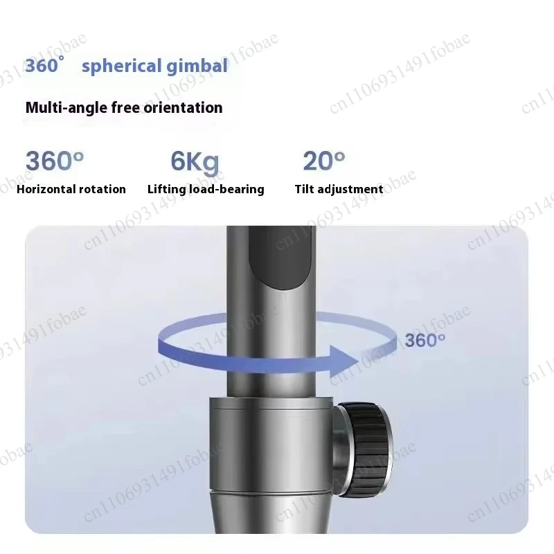 ASC6 Ceiling Mount Stand Aluminum Alloy Projector Bracket for Vidda C1/C2/C3 Series M2Pro/C2 Ultra/C3 Pro/MAX 8KG/1/4 Inch