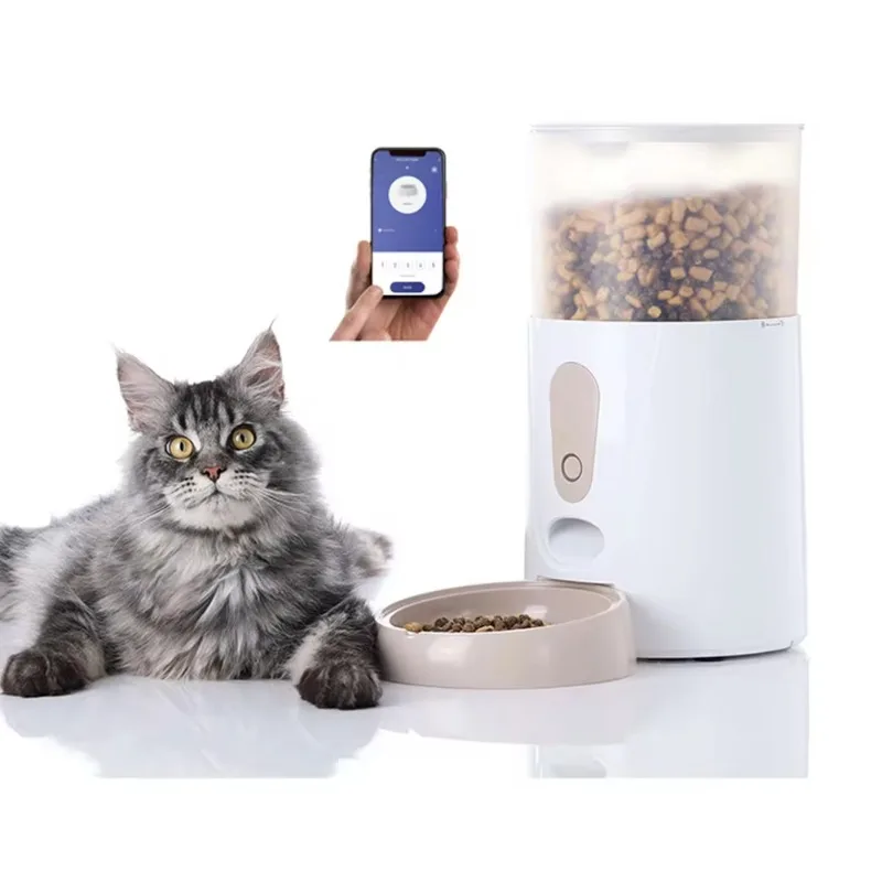 

Newly Developed Pet Supplies Smart Electronic Wifi APP Remote Control Automatic Feeder