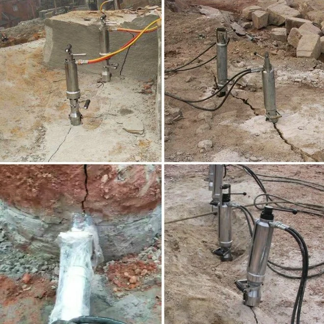 Type Rock Splitter Hydraulic Large Rock Splitting Machine for Mining Machinery