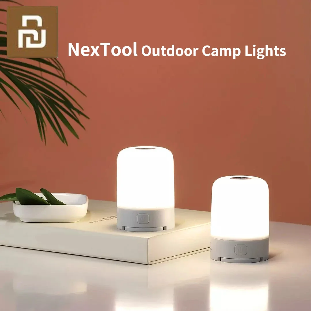 Xiaomi NexTool Multi-function Lantern 600 Lumen Ultra Bright Hanging Lamp Outdoor Warning USB Rechargeable 6 Mode Camping Light